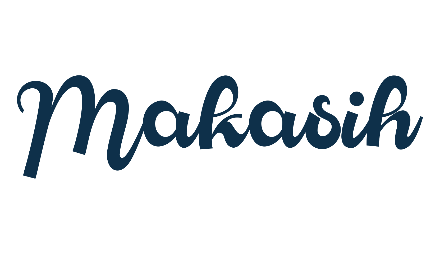 Makasih (makasih-2), fancy decorative font preview