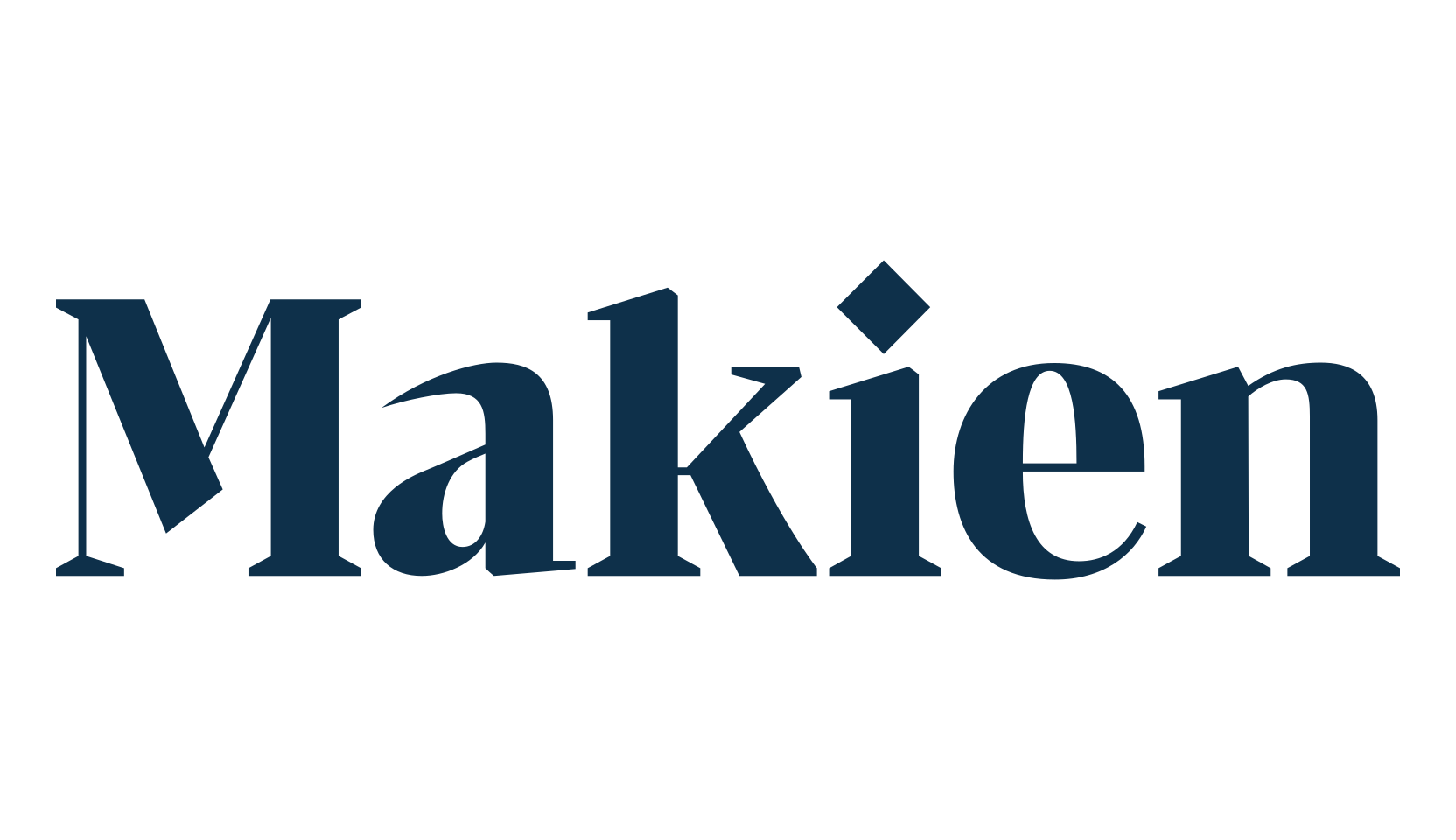 Makien, basic serif font preview