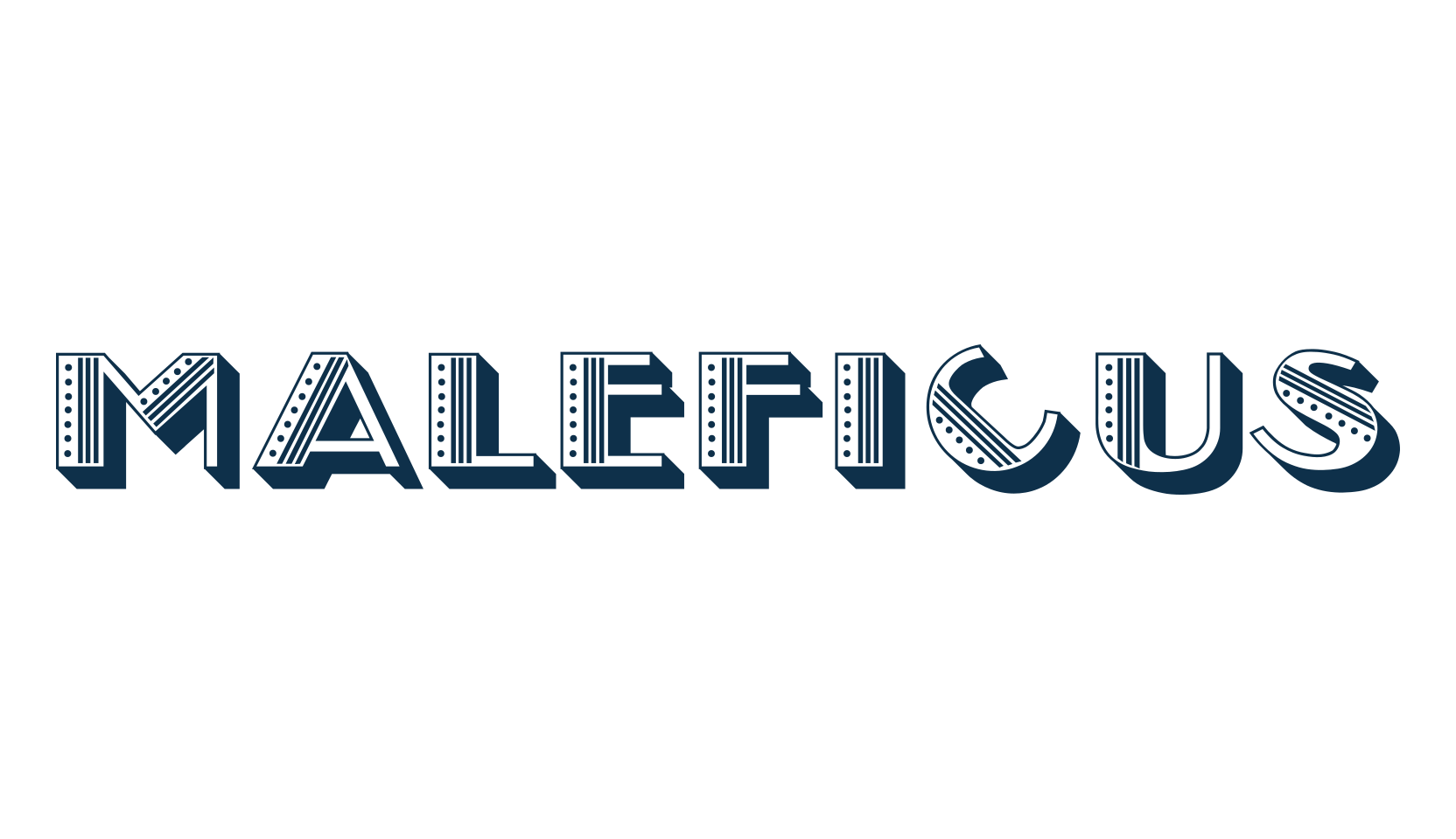 Maleficus, fancy decorative font preview