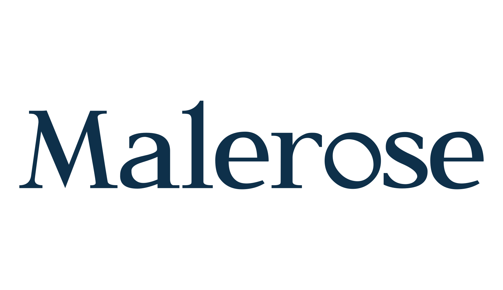 Malerose, serif font preview
