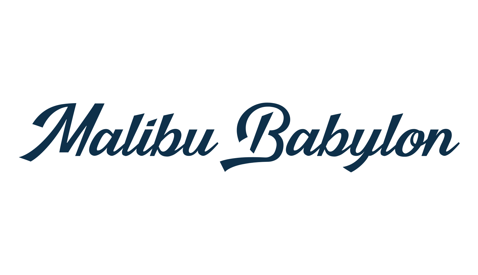 Malibu Babylon, fancy various decorative script calligraphy font preview