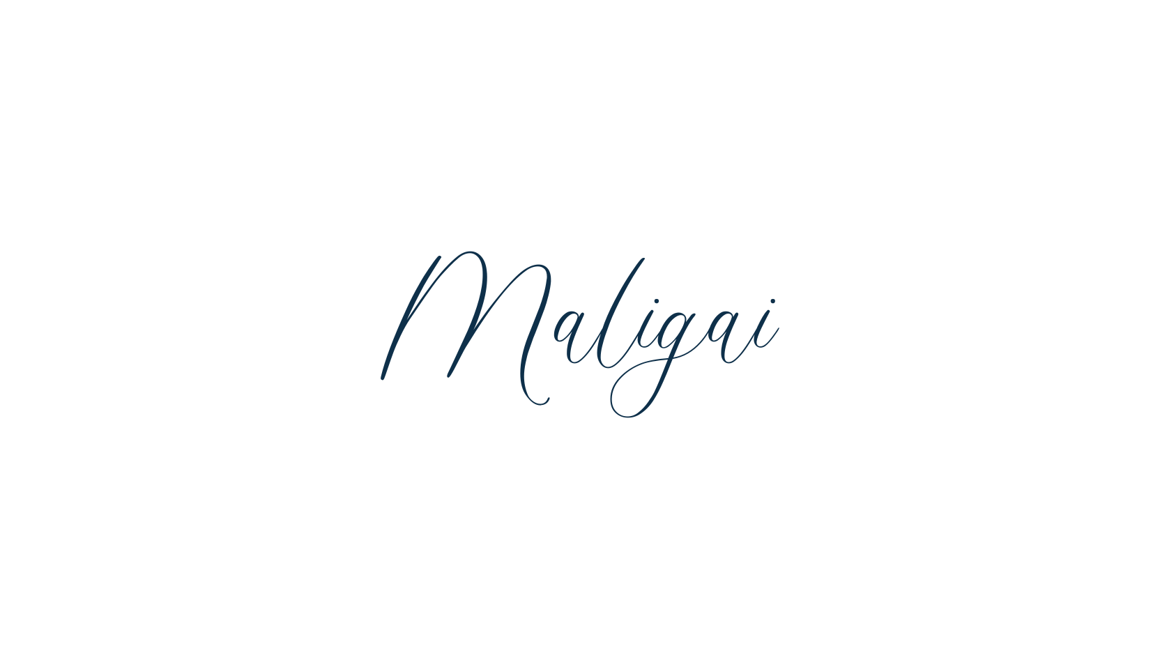 Maligai, calligraphy font preview