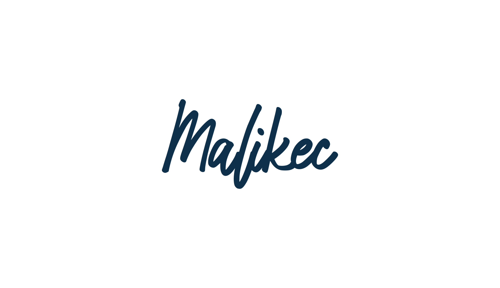 Malikec, script handwritten fancy decorative calligraphy font preview
