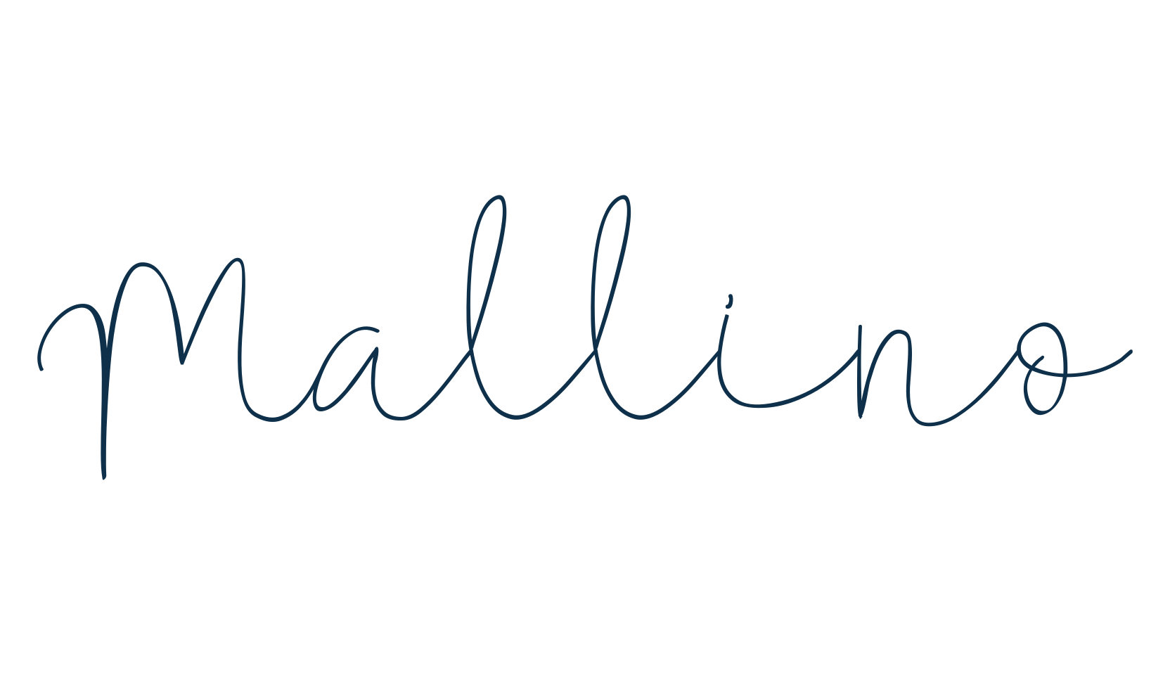 Mallino, script handwritten fancy decorative calligraphy font preview
