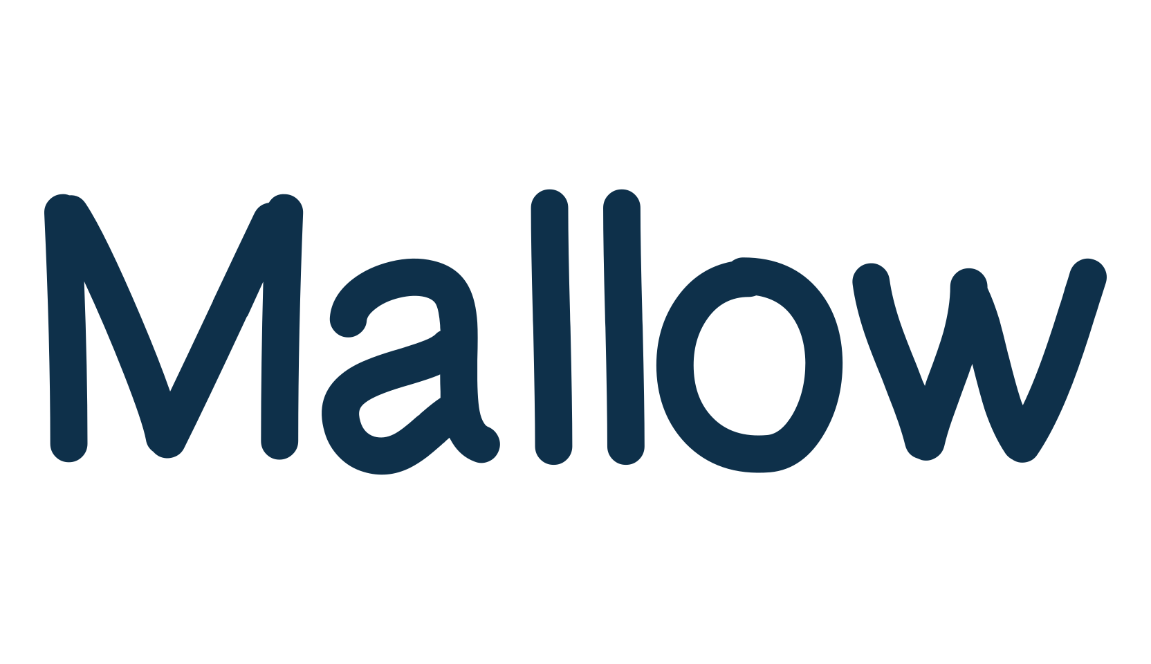 Mallow (mallow), script handwritten fancy decorative calligraphy font preview