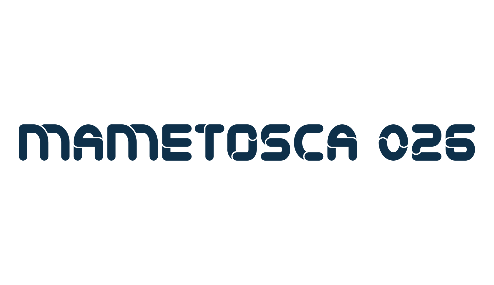Mametosca 026, fancy various techno sci-fi font preview