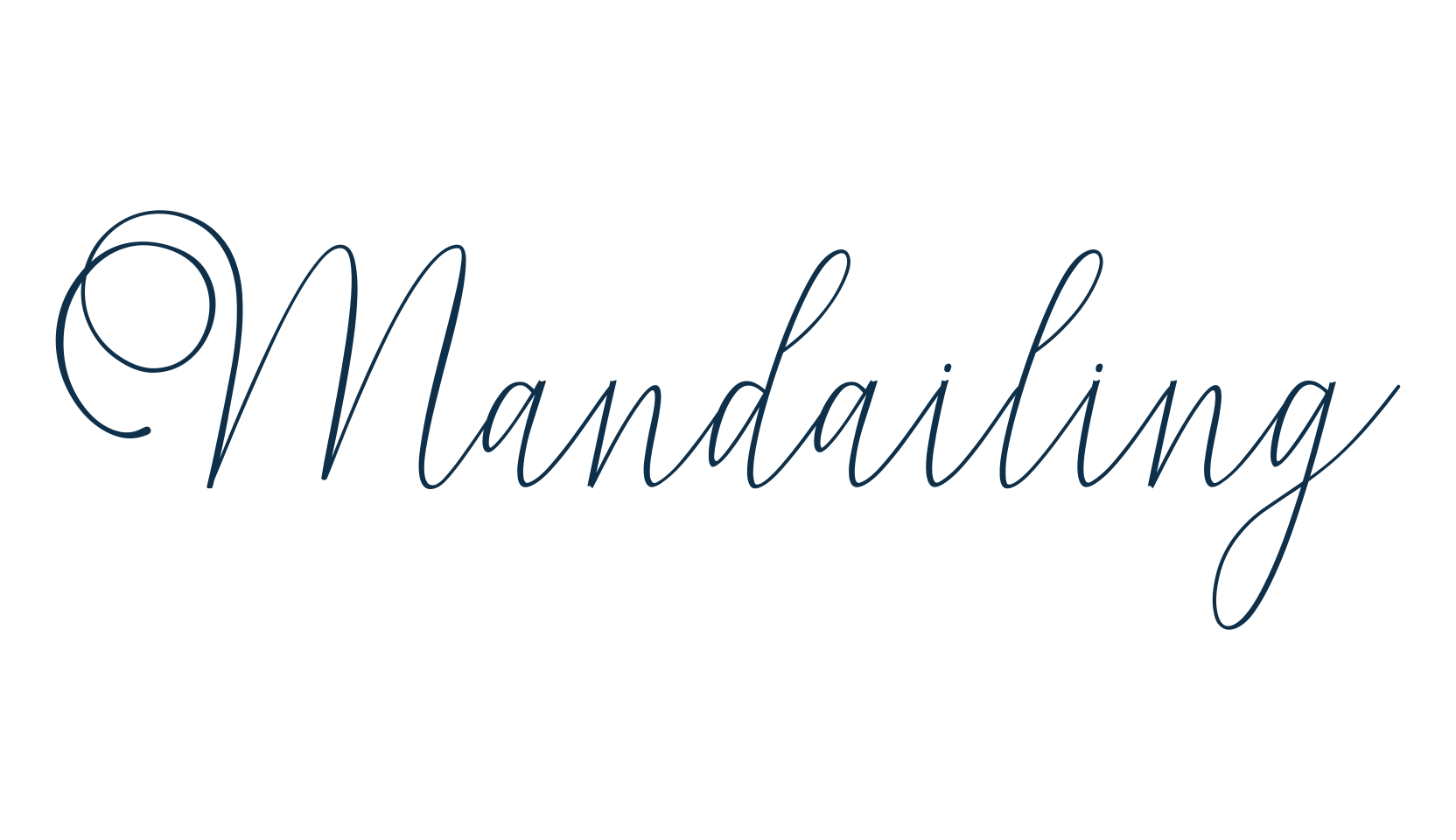 Mandailing, script calligraphy fancy decorative font preview