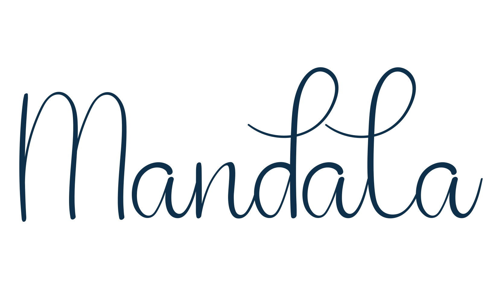 Mandala (mandala-3), fancy decorative font preview