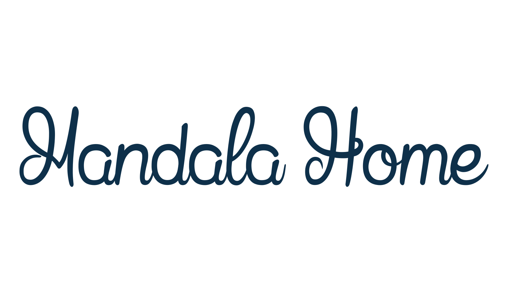 Mandala Home, fancy decorative font preview
