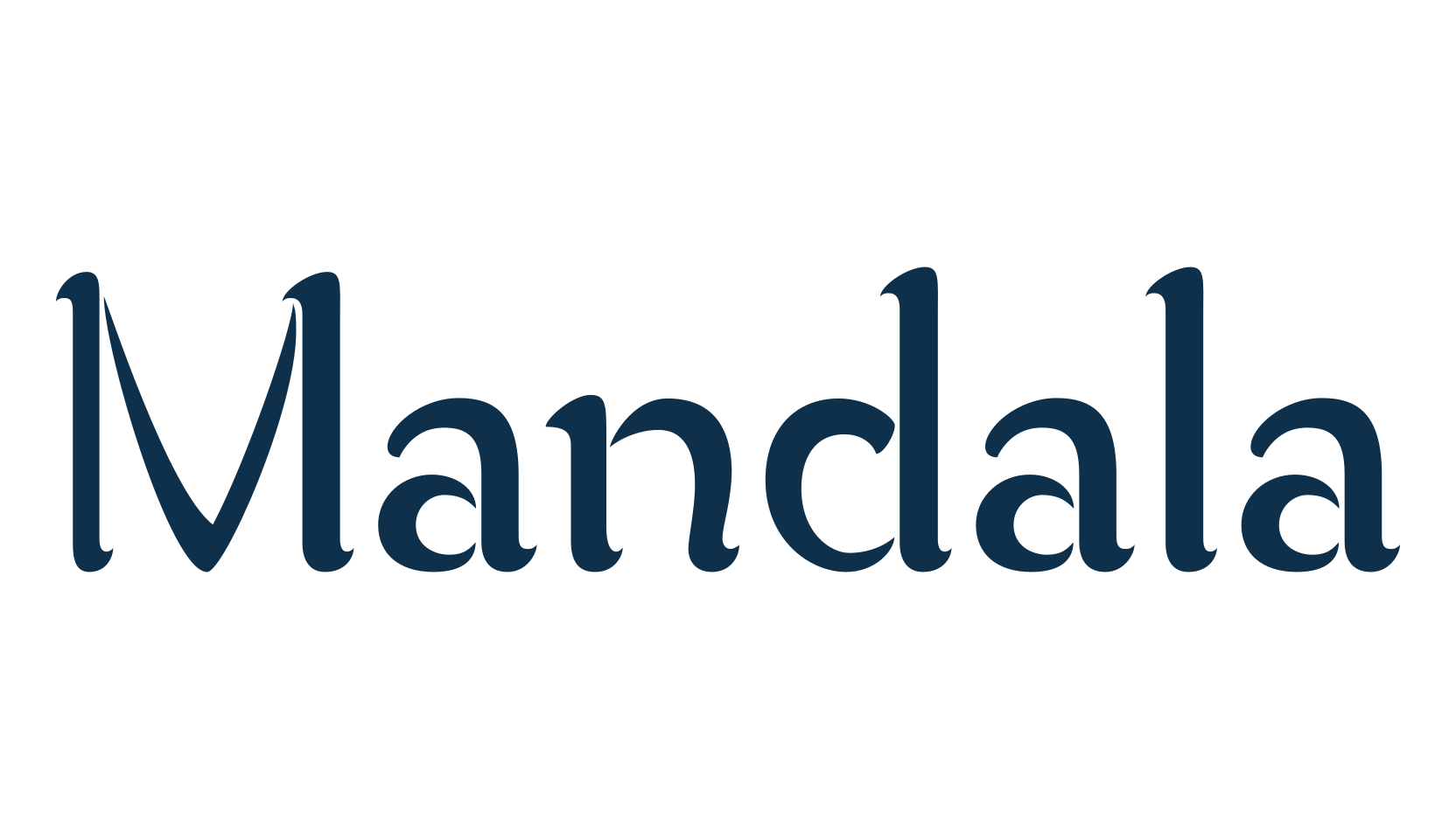 Mandala (mandala), fancy various decorative font preview