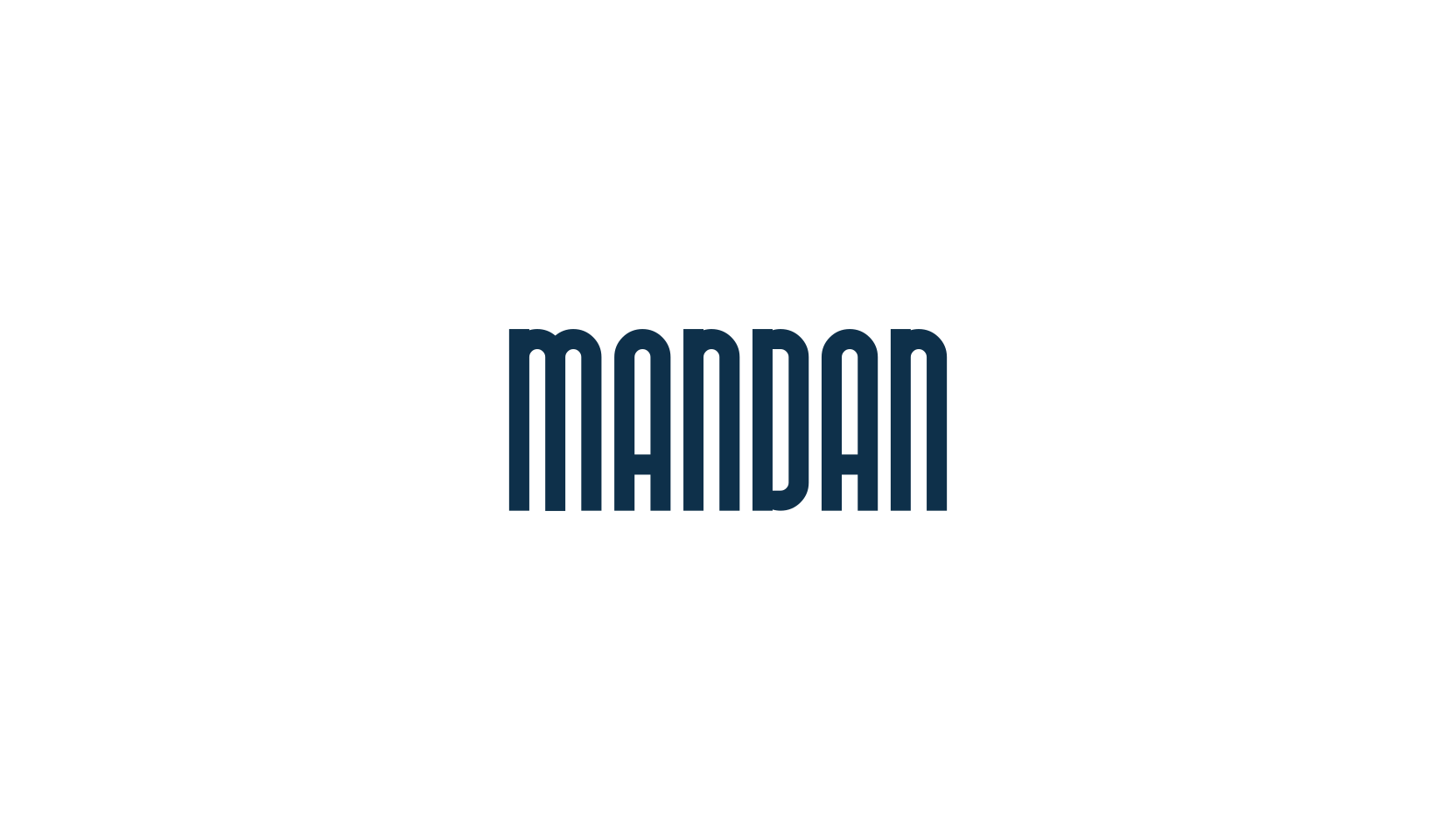 Mandan, sans serif font preview