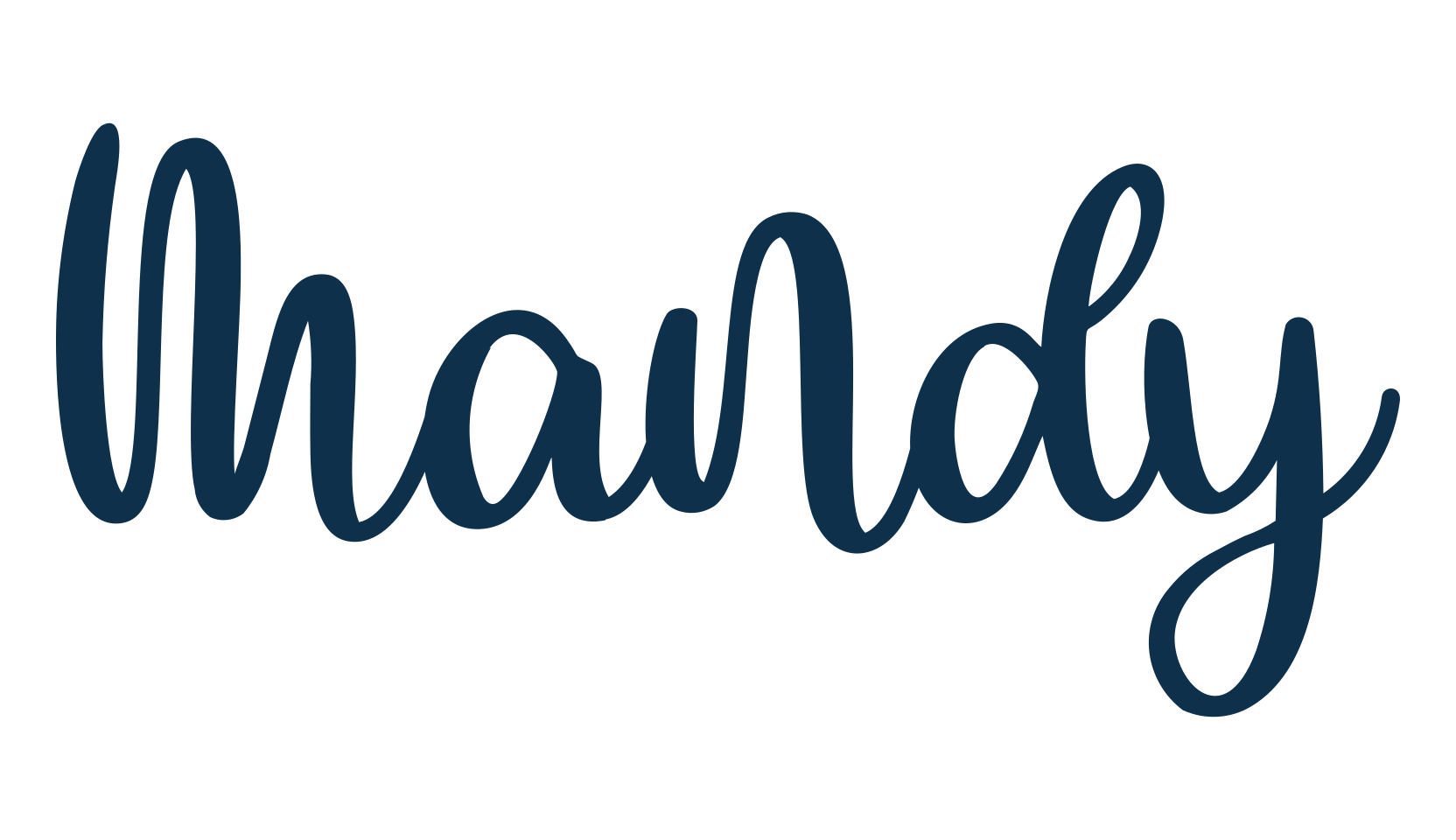 Mandy, script handwritten fancy decorative calligraphy font preview