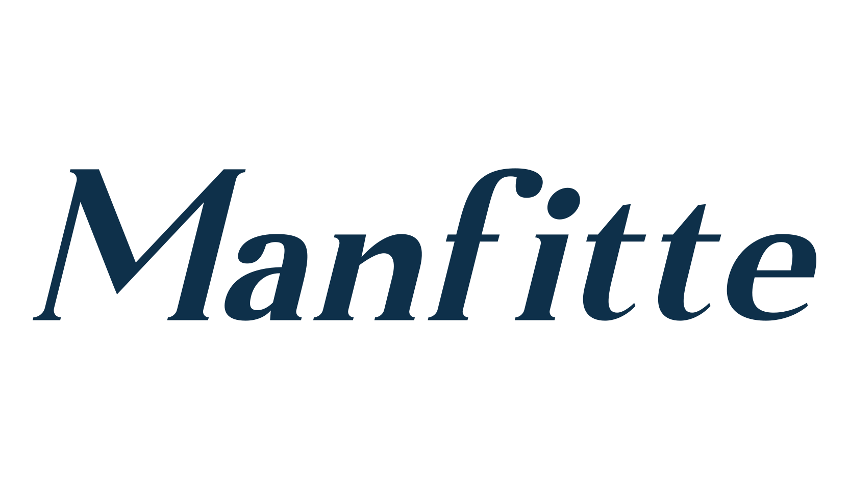 Manfitte, basic serif font preview