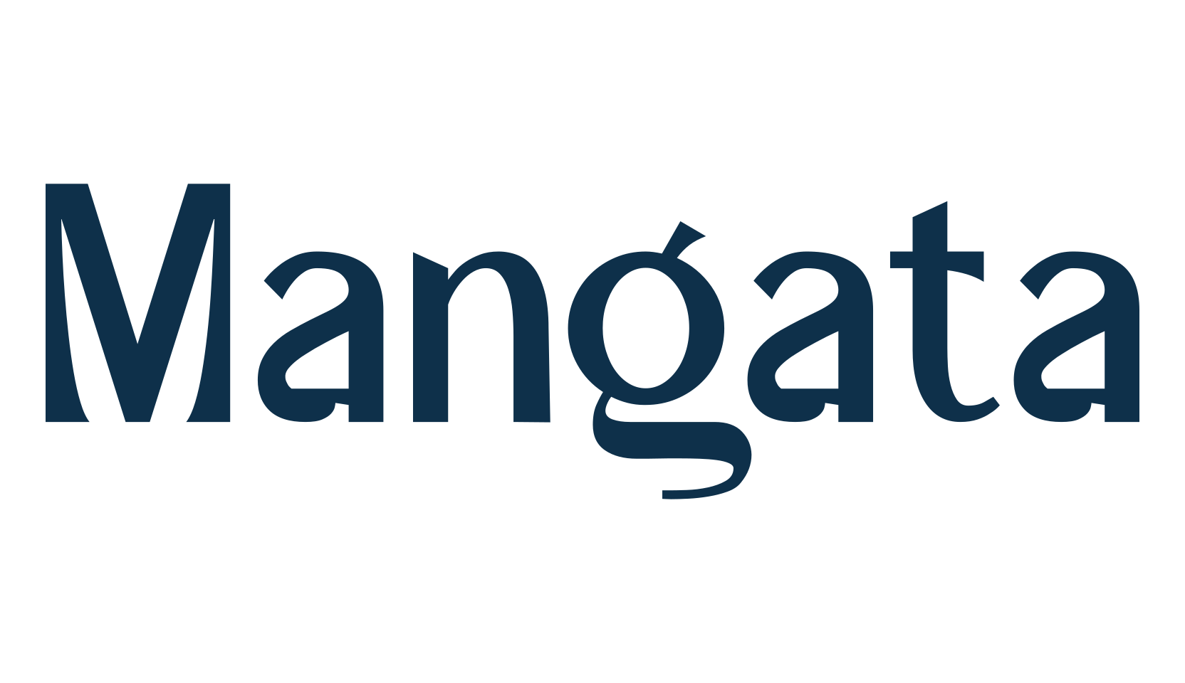 Mangata, fancy various basic font preview