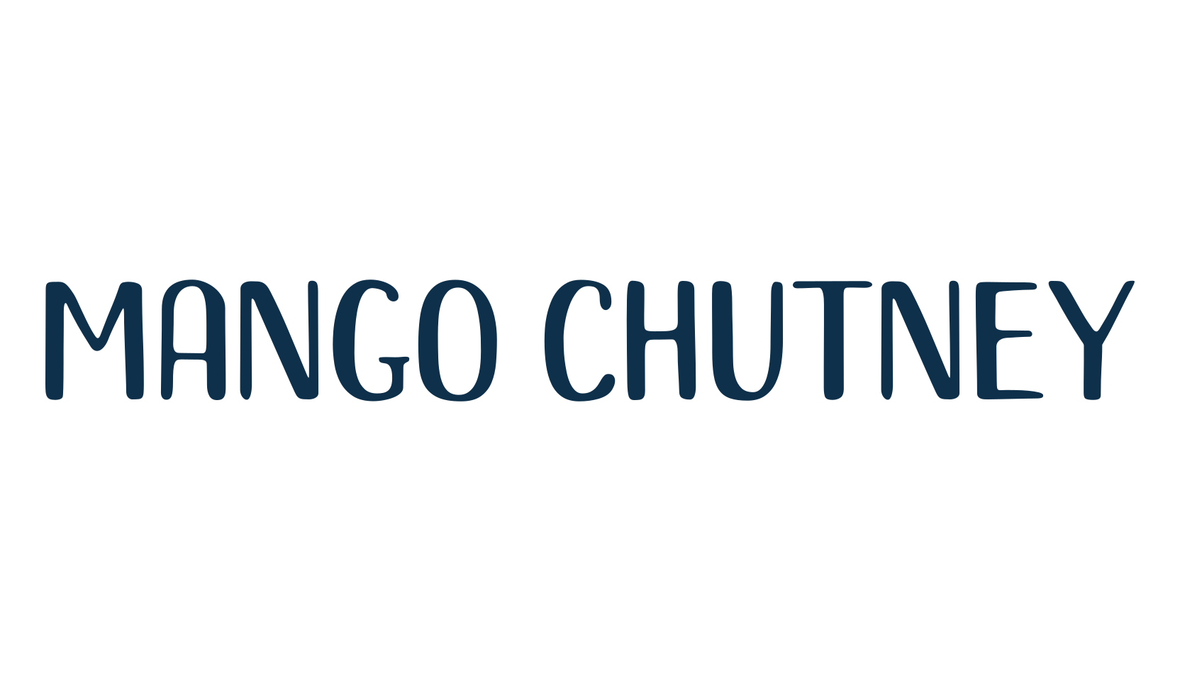 Mango Chutney, fancy various decorative font preview