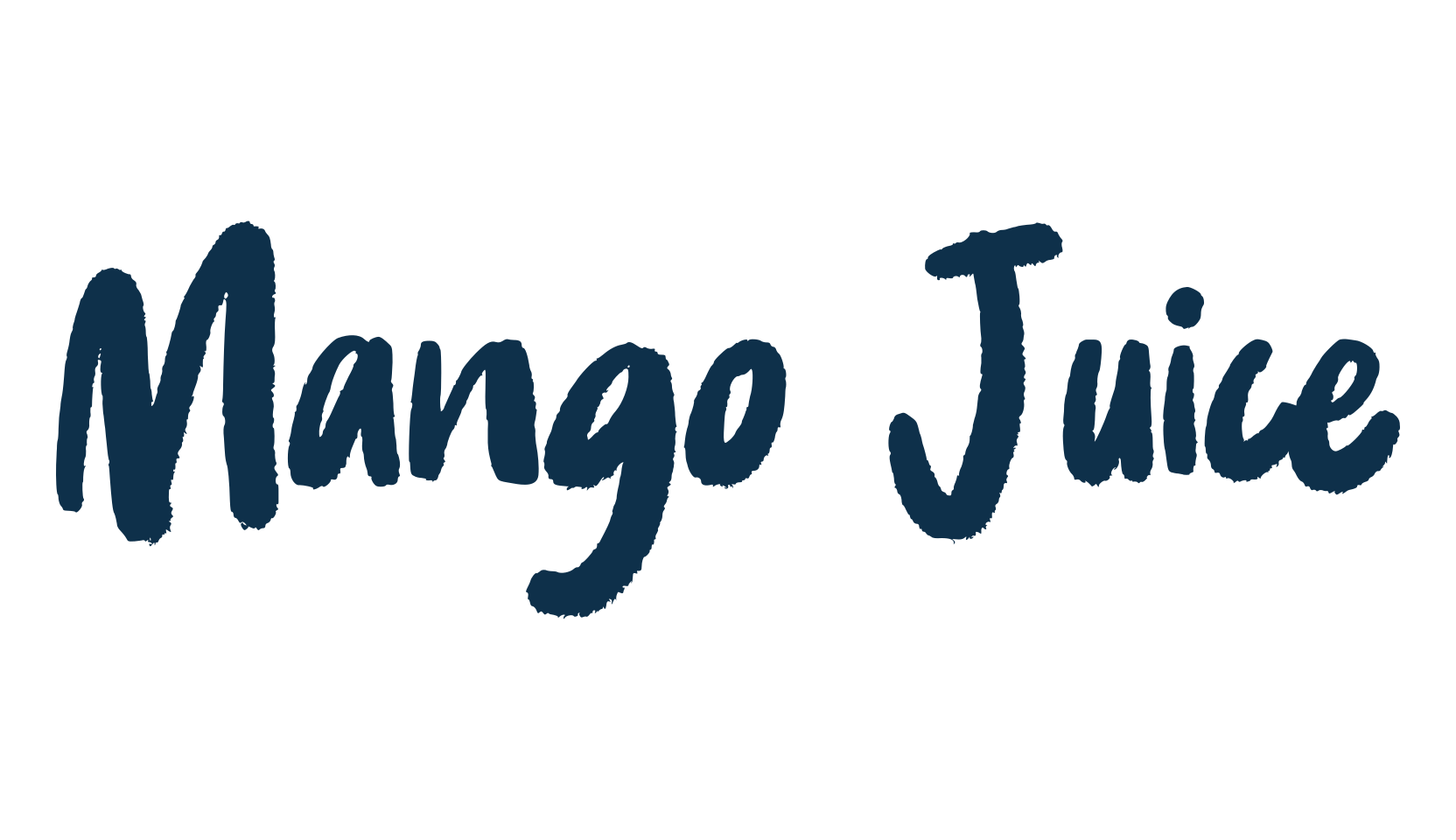 Mango Juice (mango-juice-2), script brush fancy decorative calligraphy font preview