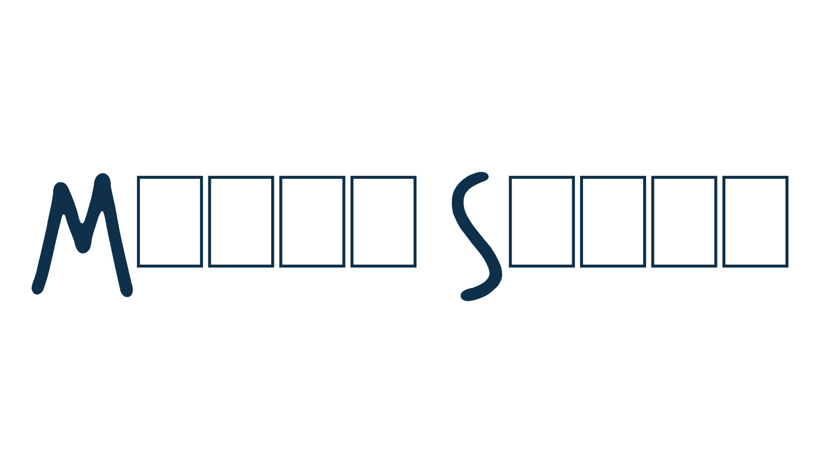 Mango Slice, handwriting font preview