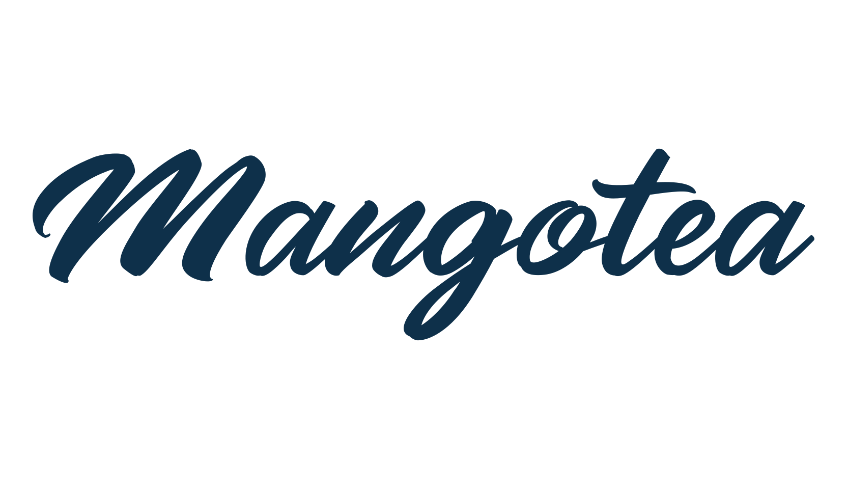 Mangotea, fancy various decorative script calligraphy font preview