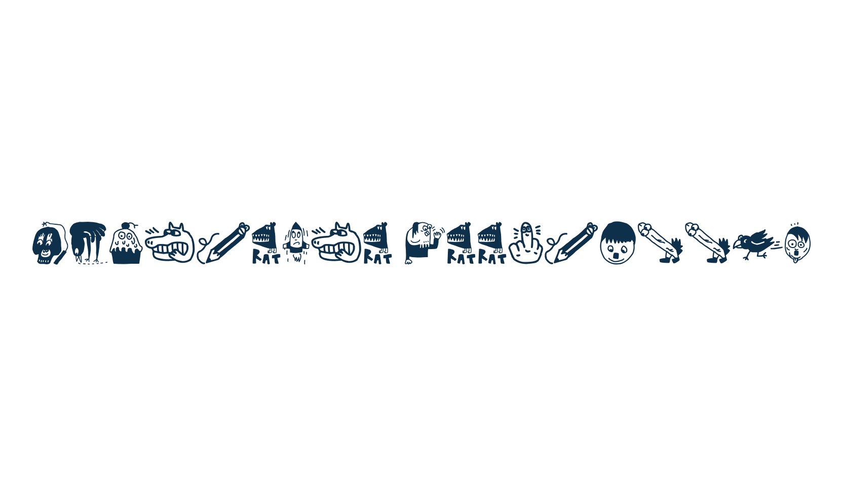 Manicomio Woodcutter, fancy decorative font preview