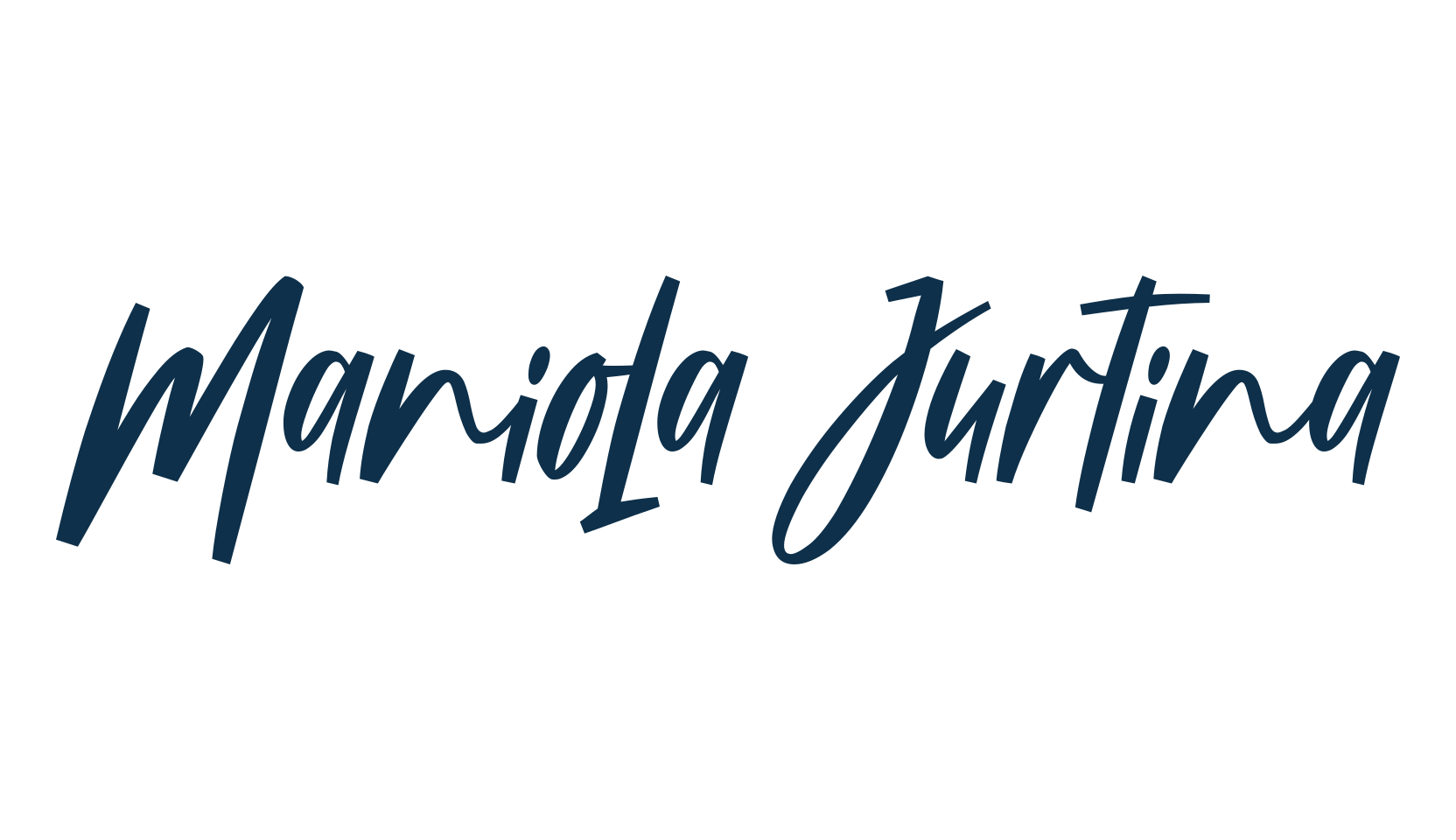 Maniola Jurtina, handwriting font preview