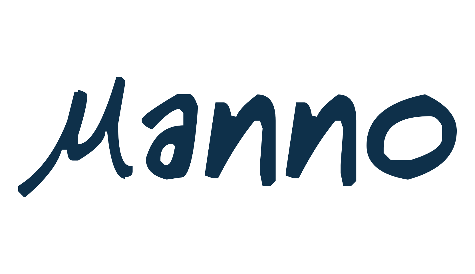 Manno, script handwritten fancy decorative calligraphy font preview