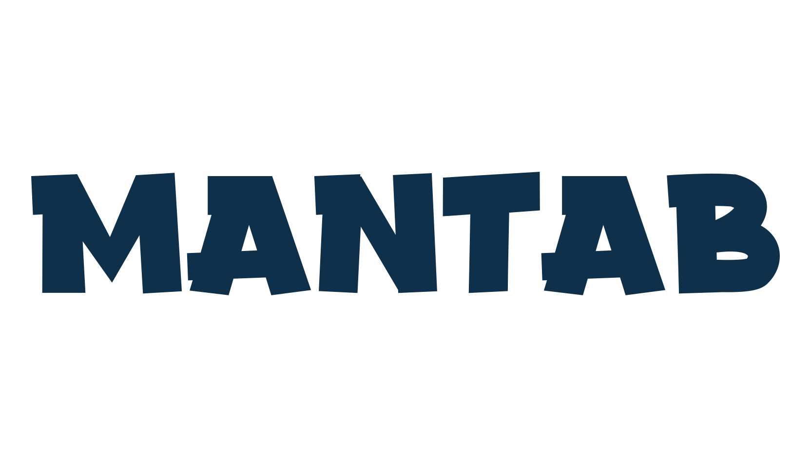 Mantab, fancy cartoon decorative font preview