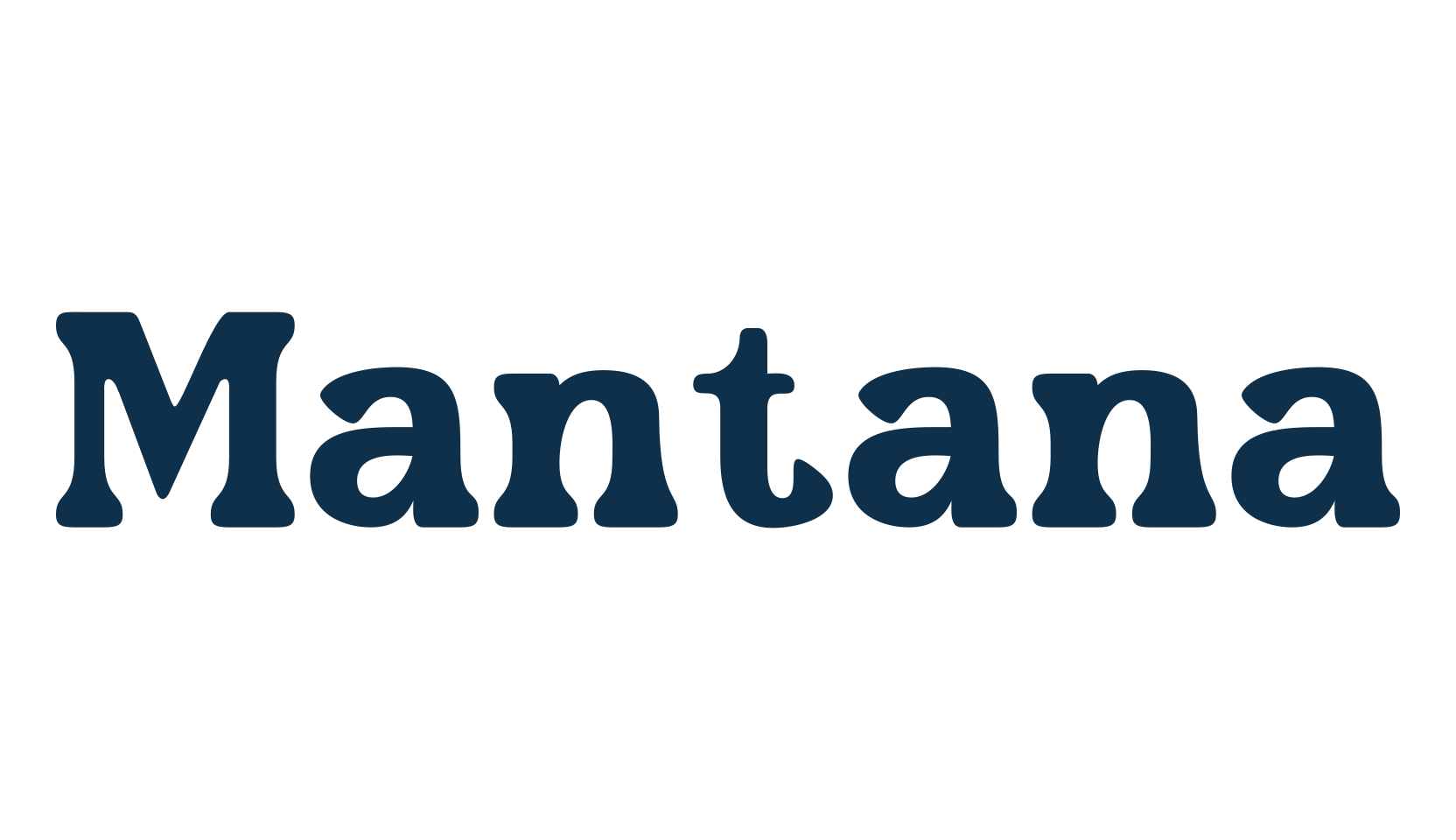 Mantana, fancy retro decorative font preview