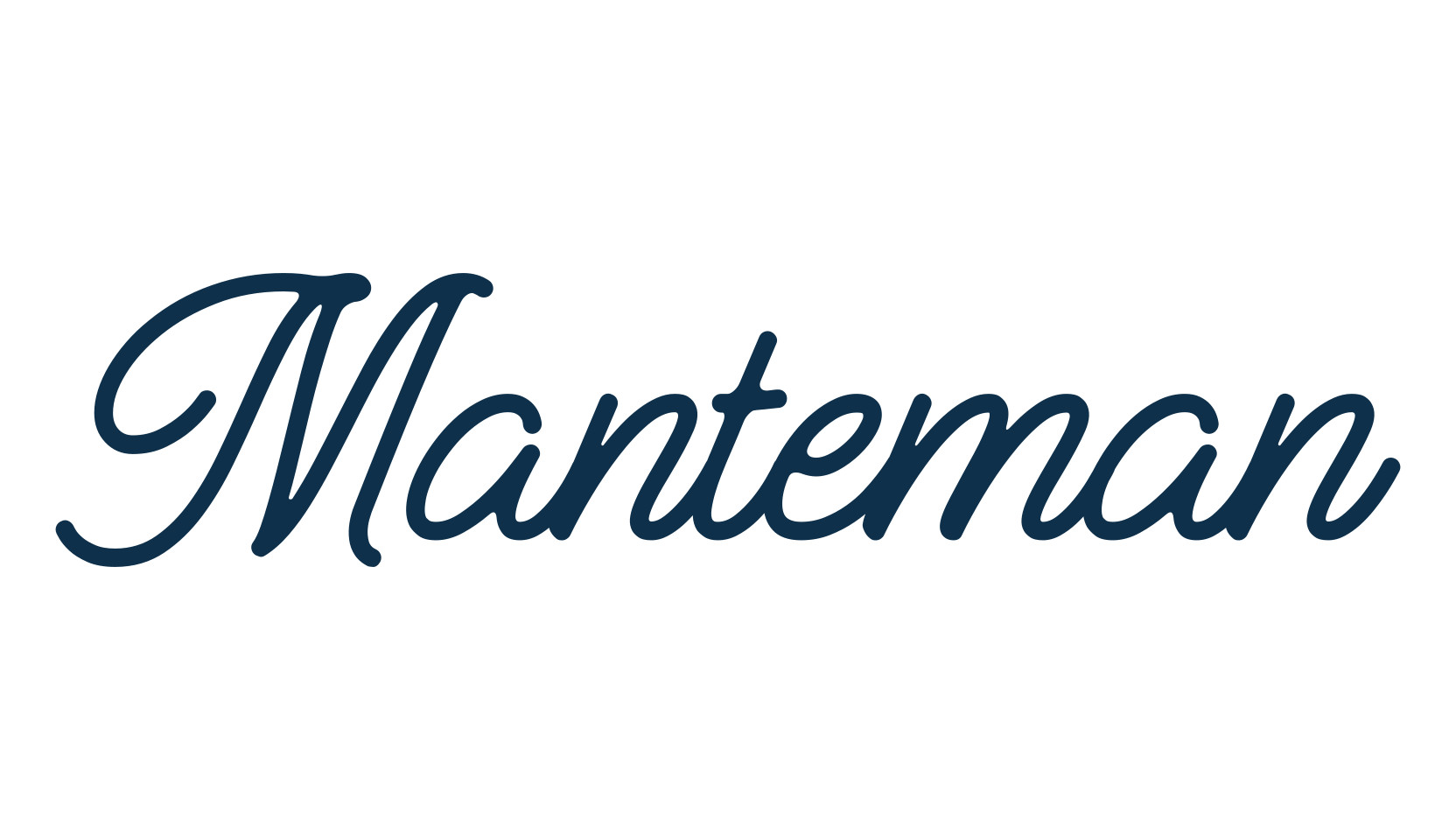 Manteman, various font preview