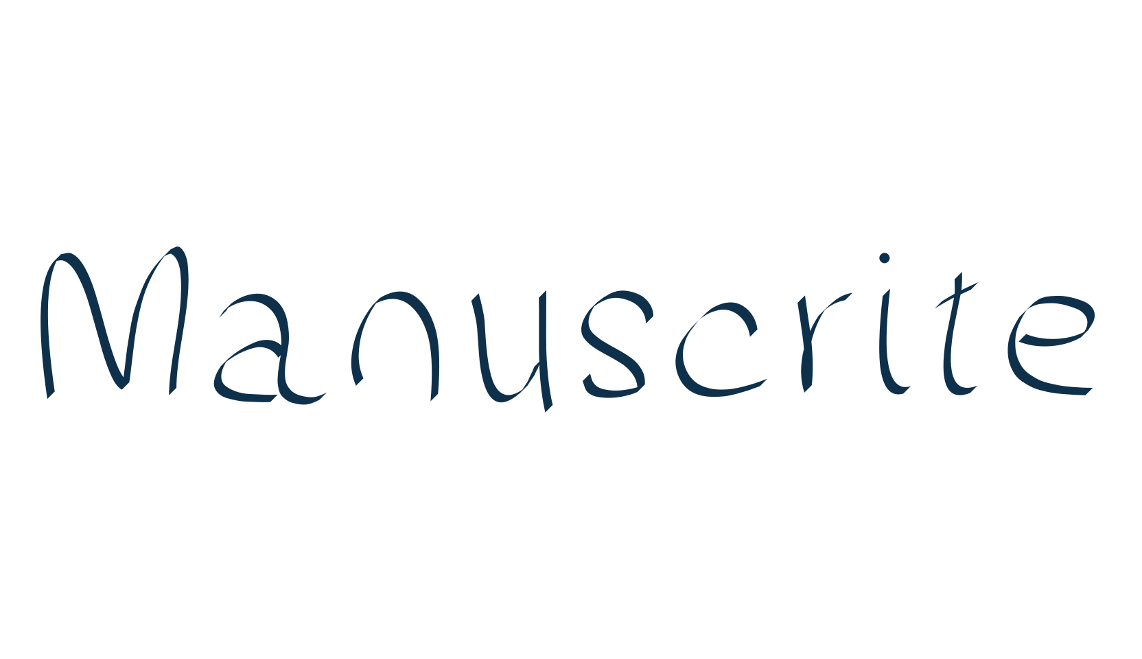 Manuscrite, script handwritten fancy decorative calligraphy font preview