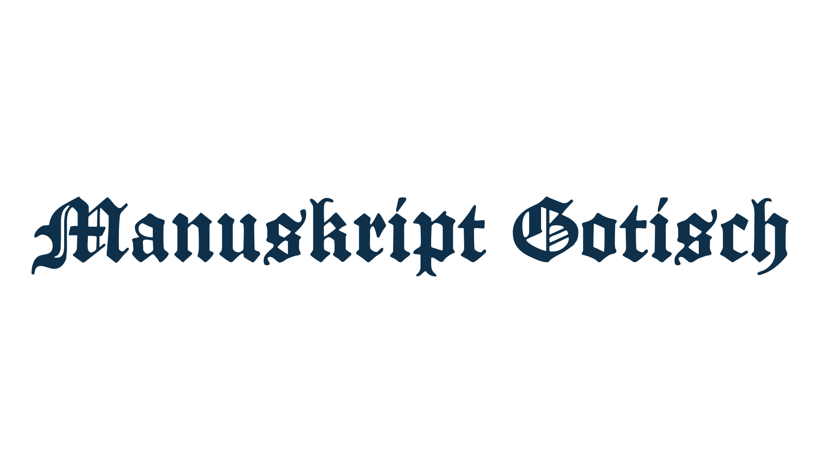 Manuskript Gotisch, medieval font preview