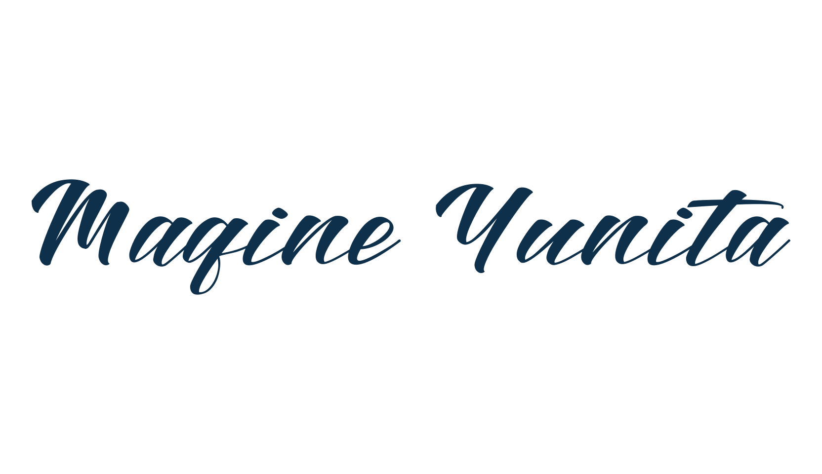 Maqine Yunita, script calligraphy fancy decorative font preview