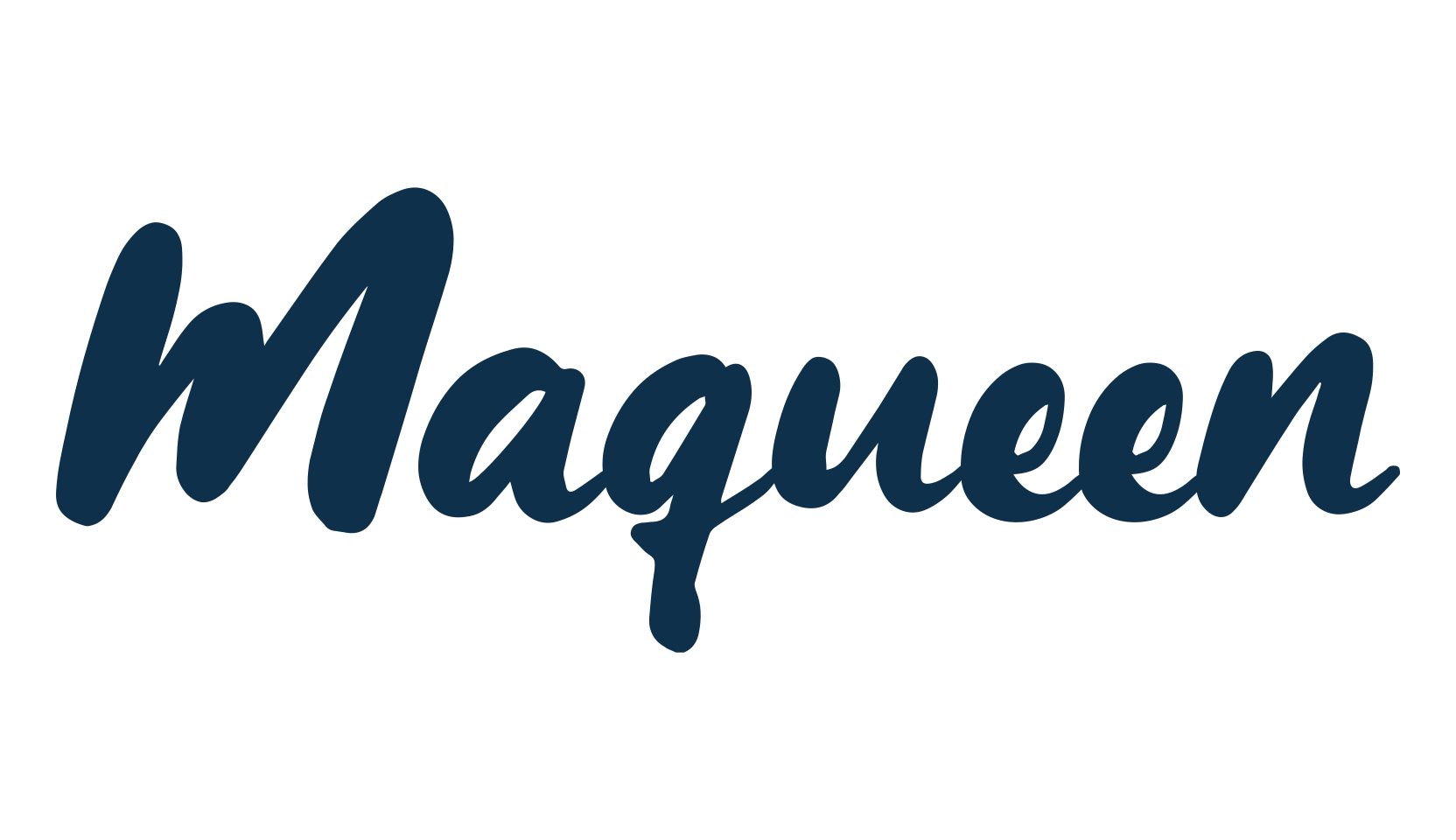 Maqueen, various font preview