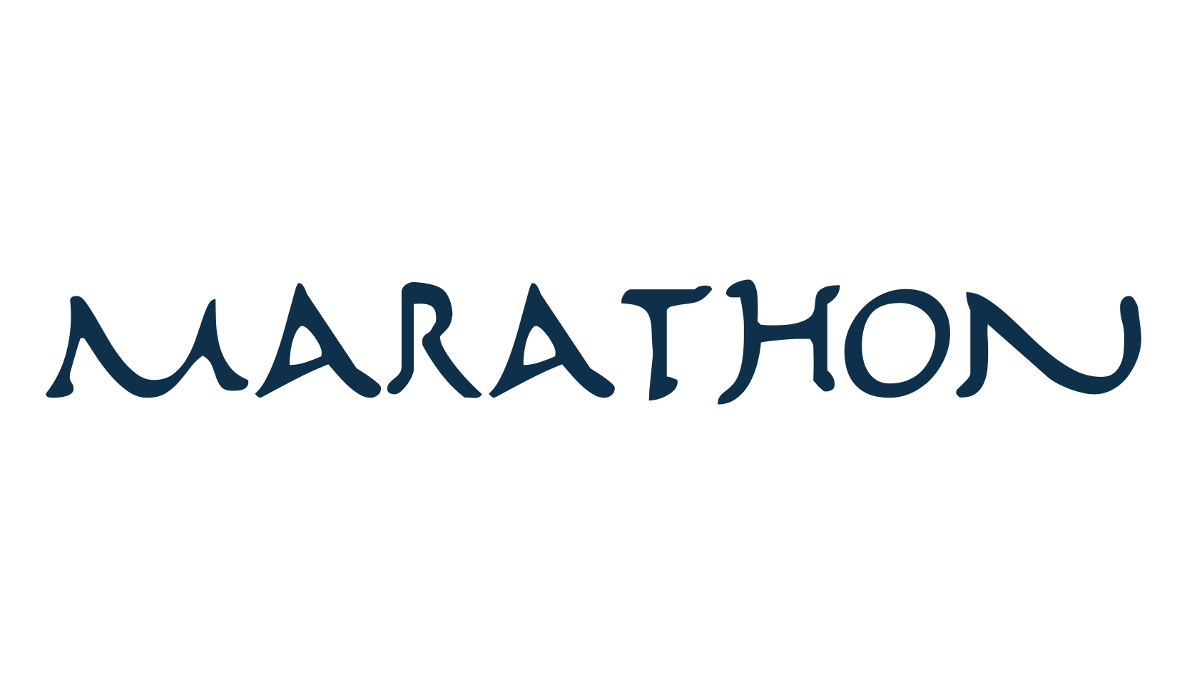 Marathon, roman, greek font preview