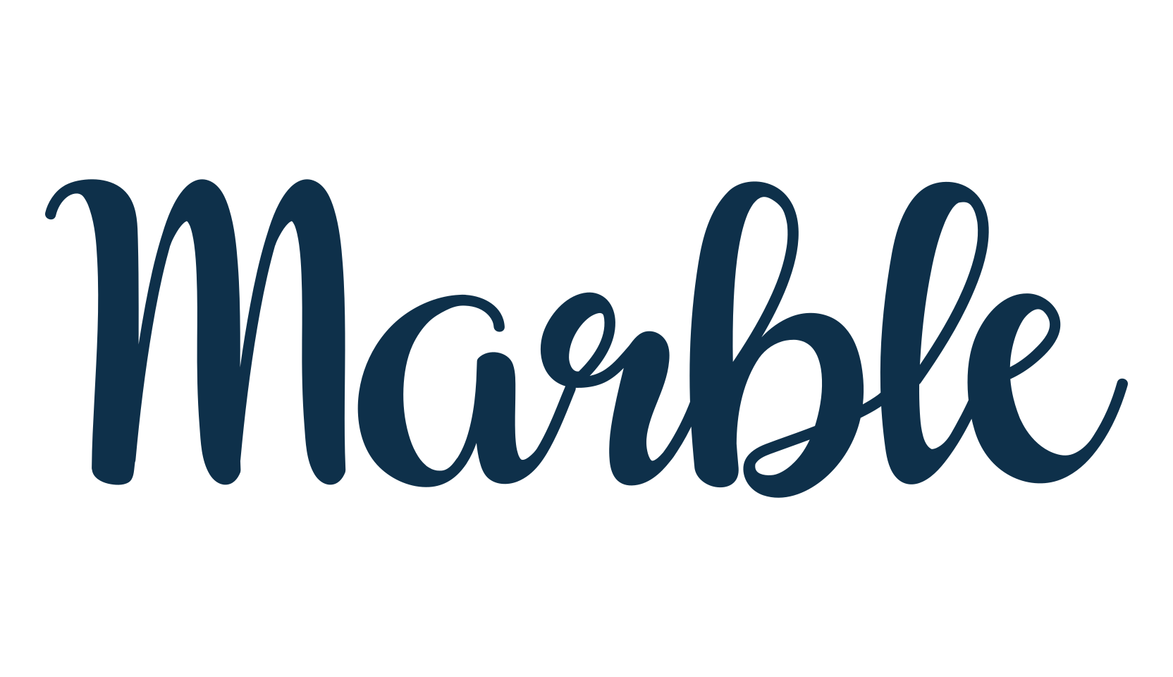 Marble (marble-2), fancy decorative font preview