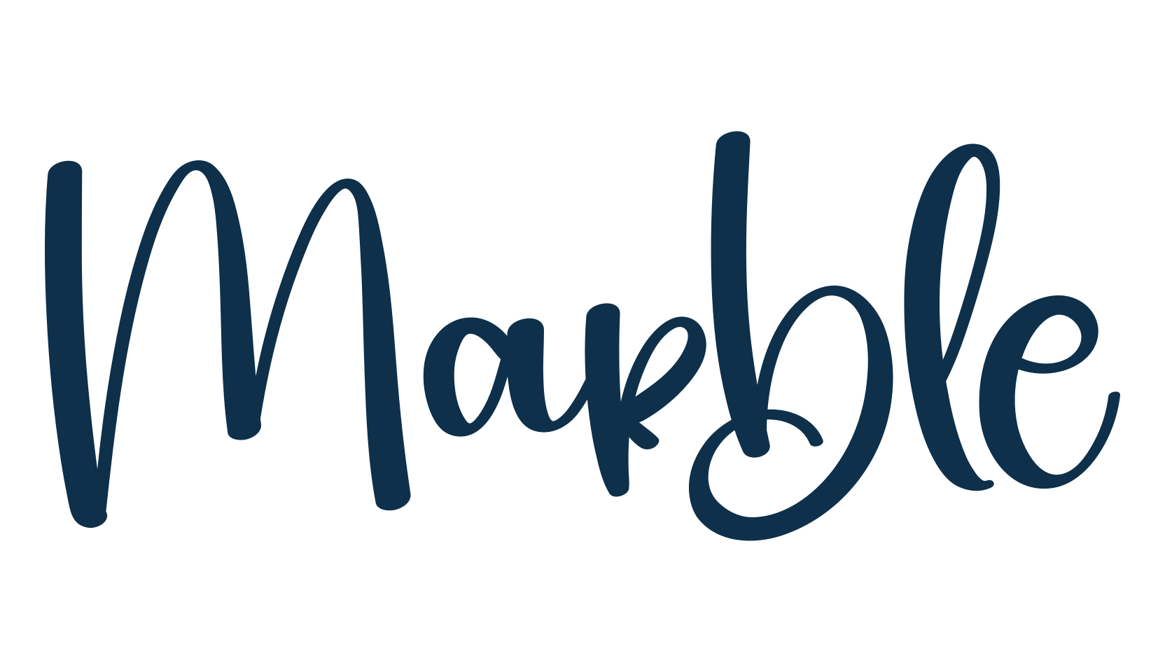 Marble (marble-3), fancy decorative font preview