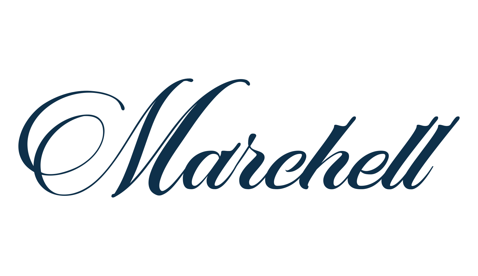 Marchell, calligraphy font preview