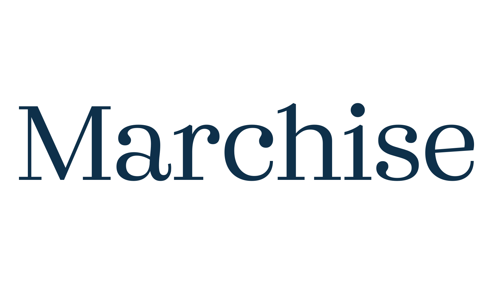 Marchise, serif font preview