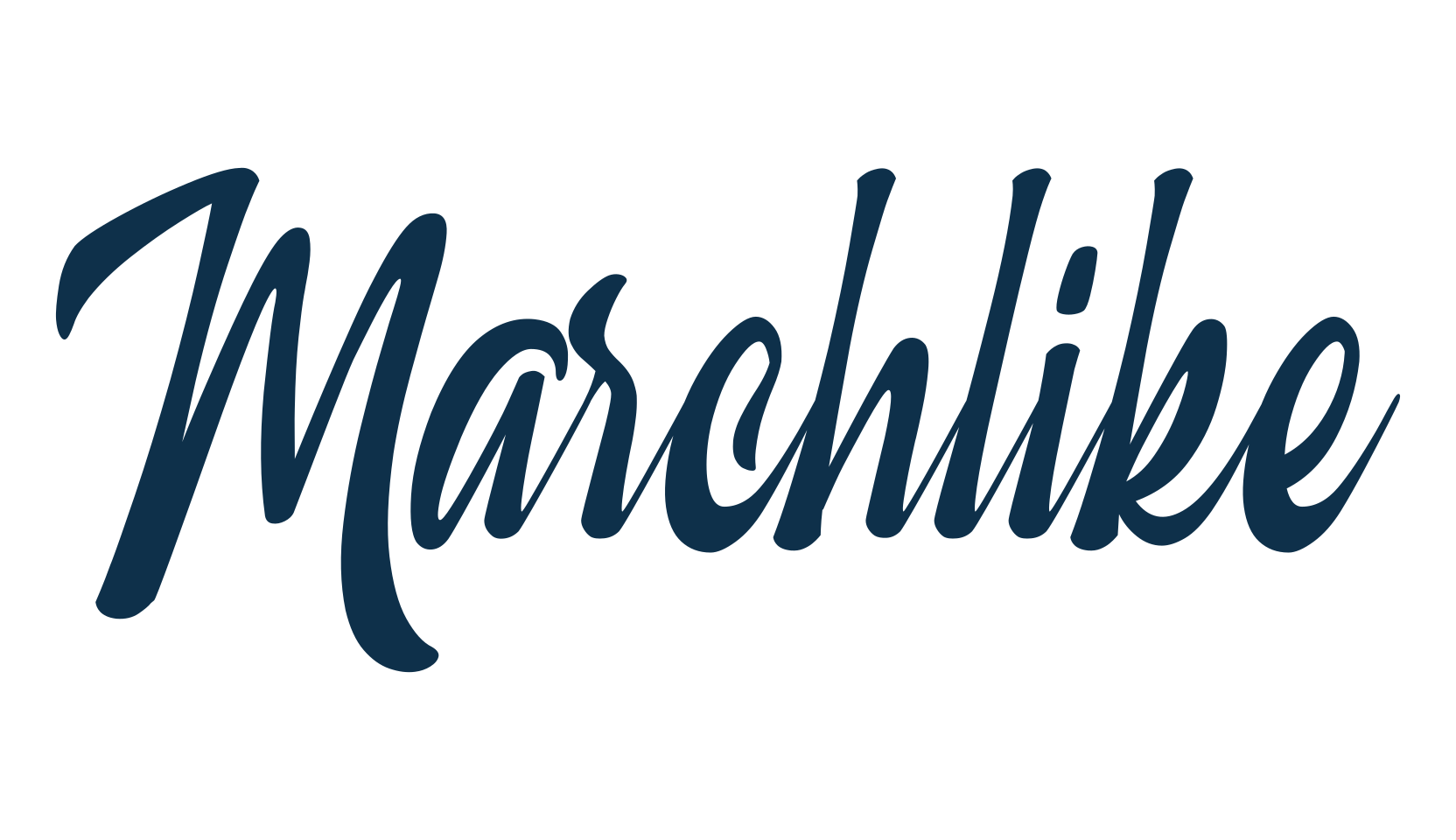 Marchlike, fancy decorative font preview