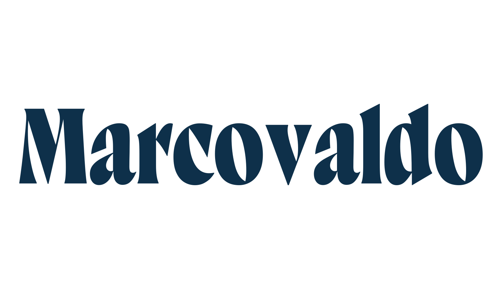 Marcovaldo, serif font preview