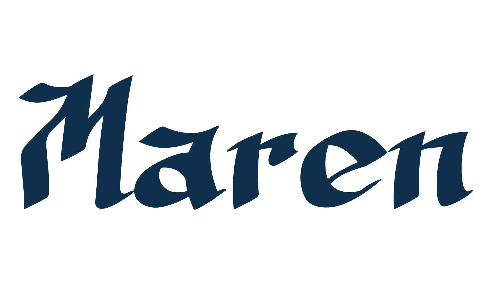 Maren, graffiti font preview