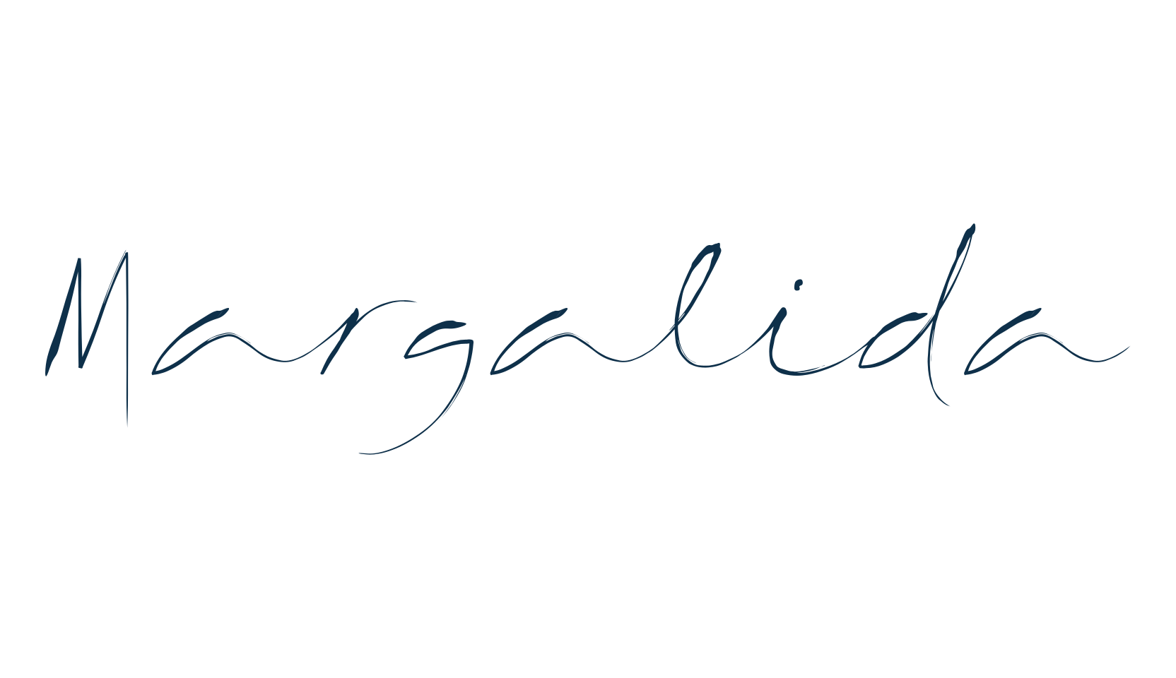 Margalida, handwriting font preview