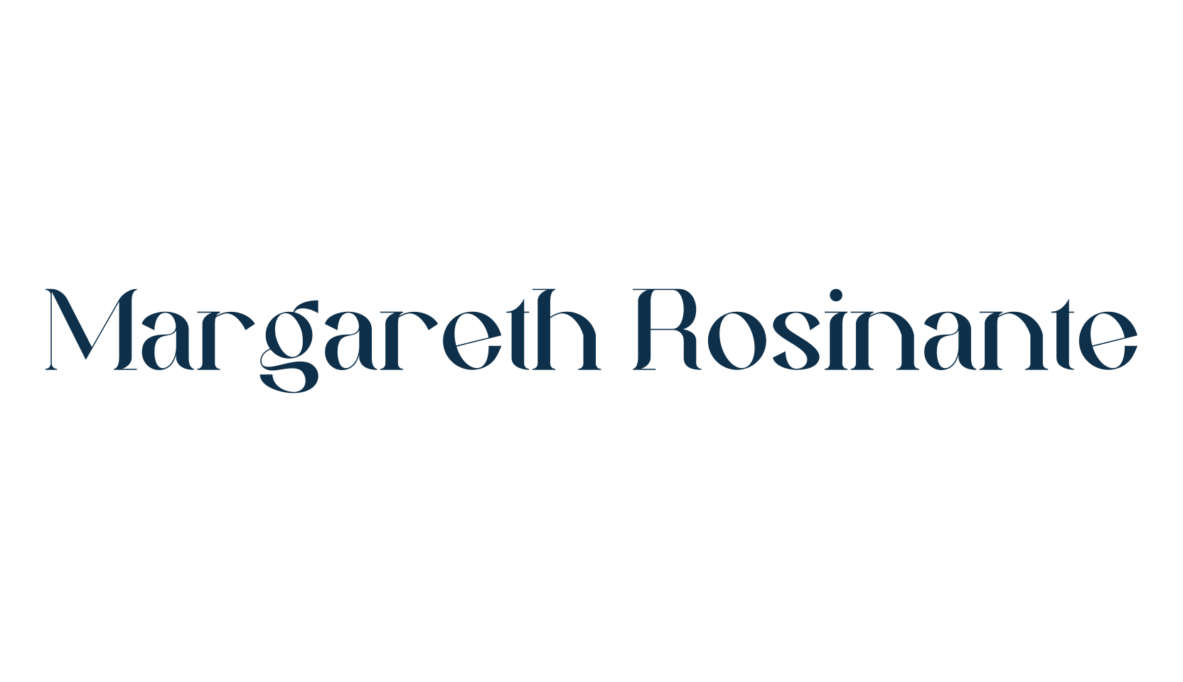 Margareth Rosinante, serif font preview