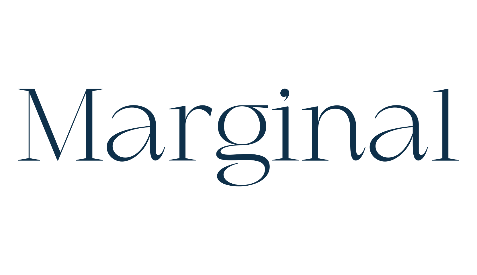 Marginal (marginal-2), serif font preview