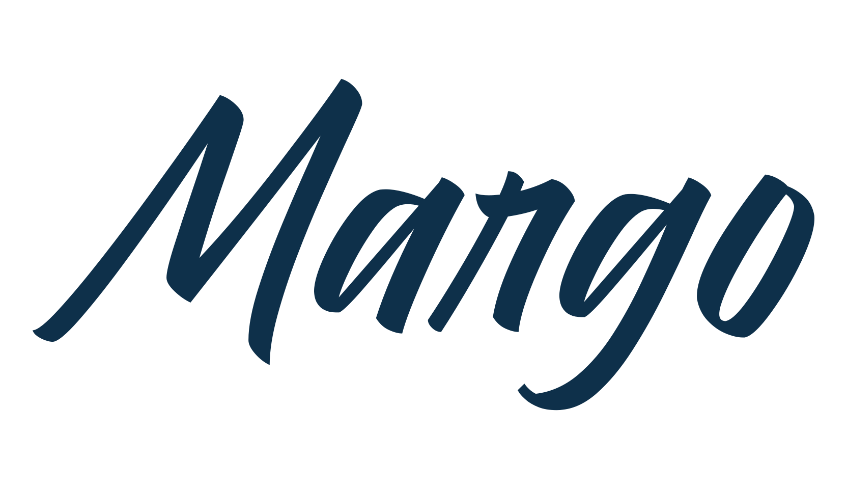Margo, script brush fancy decorative calligraphy font preview