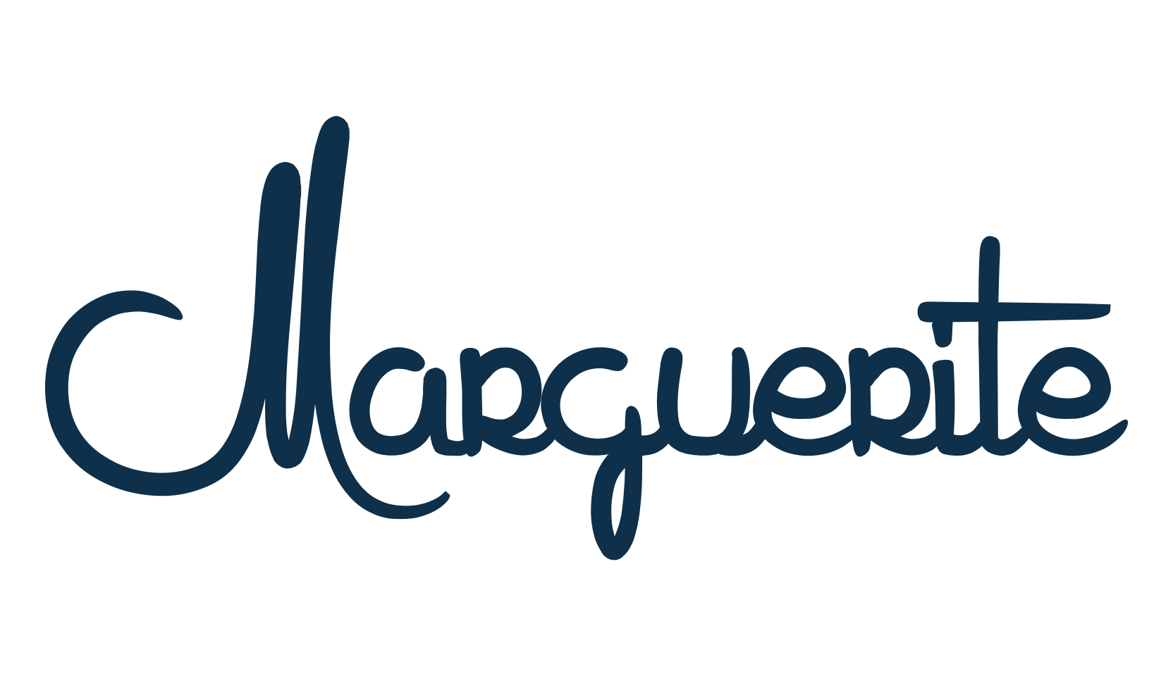 Marguerite (marguerite), fancy various decorative script calligraphy font preview