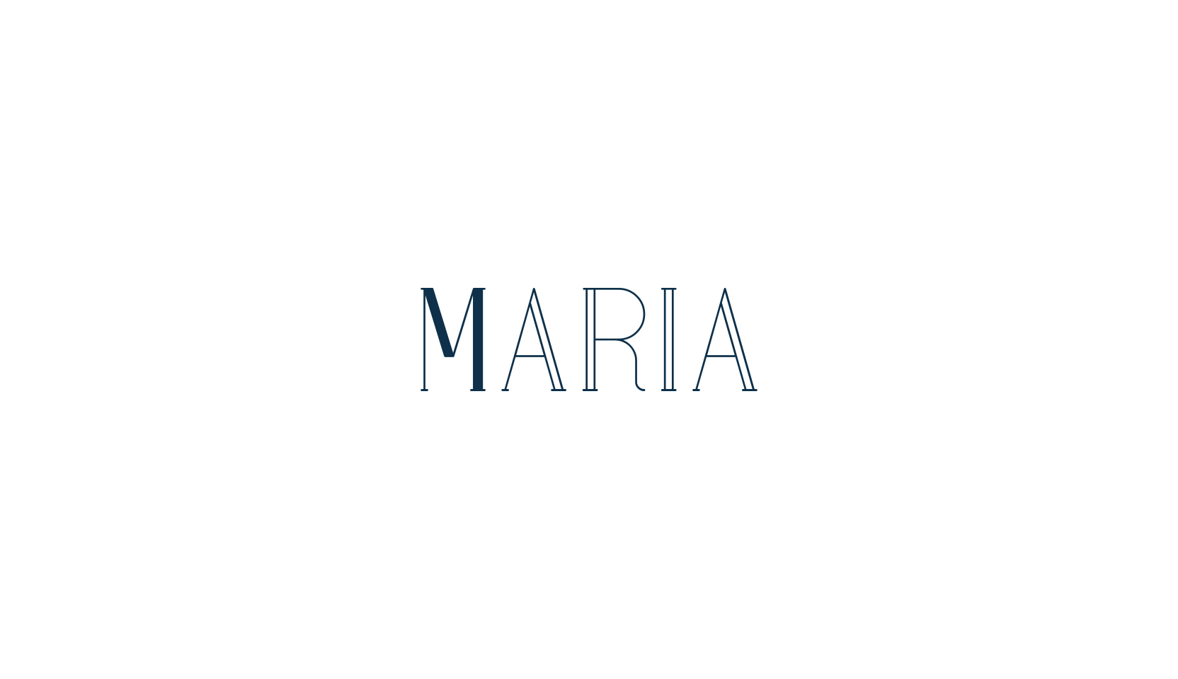 Maria (maria-3), serif font preview