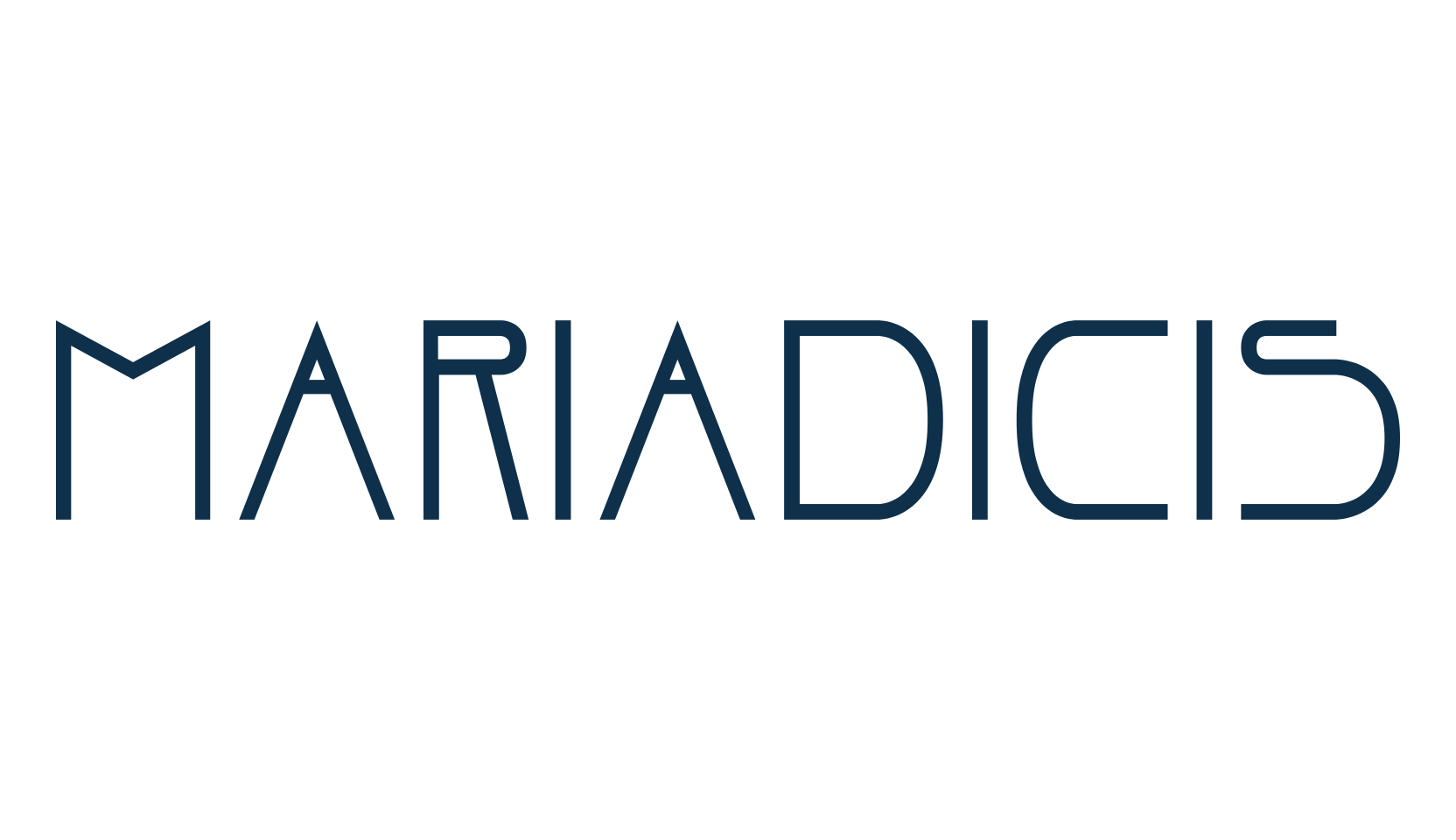 Mariadicis, fancy retro decorative font preview