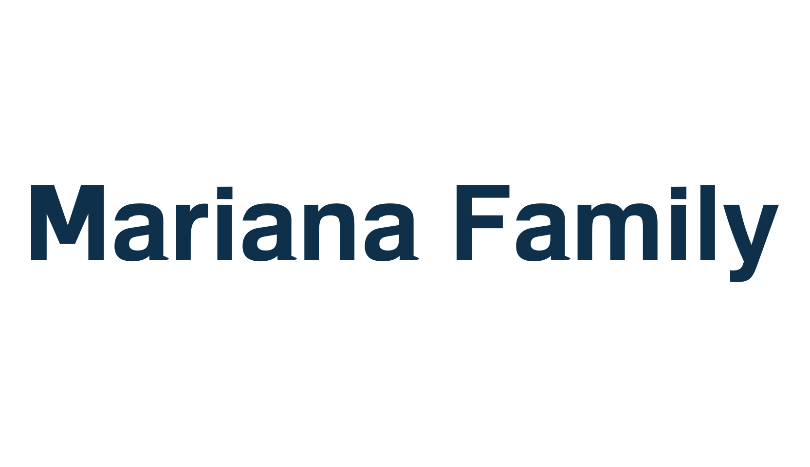 Mariana Family, sans serif font preview