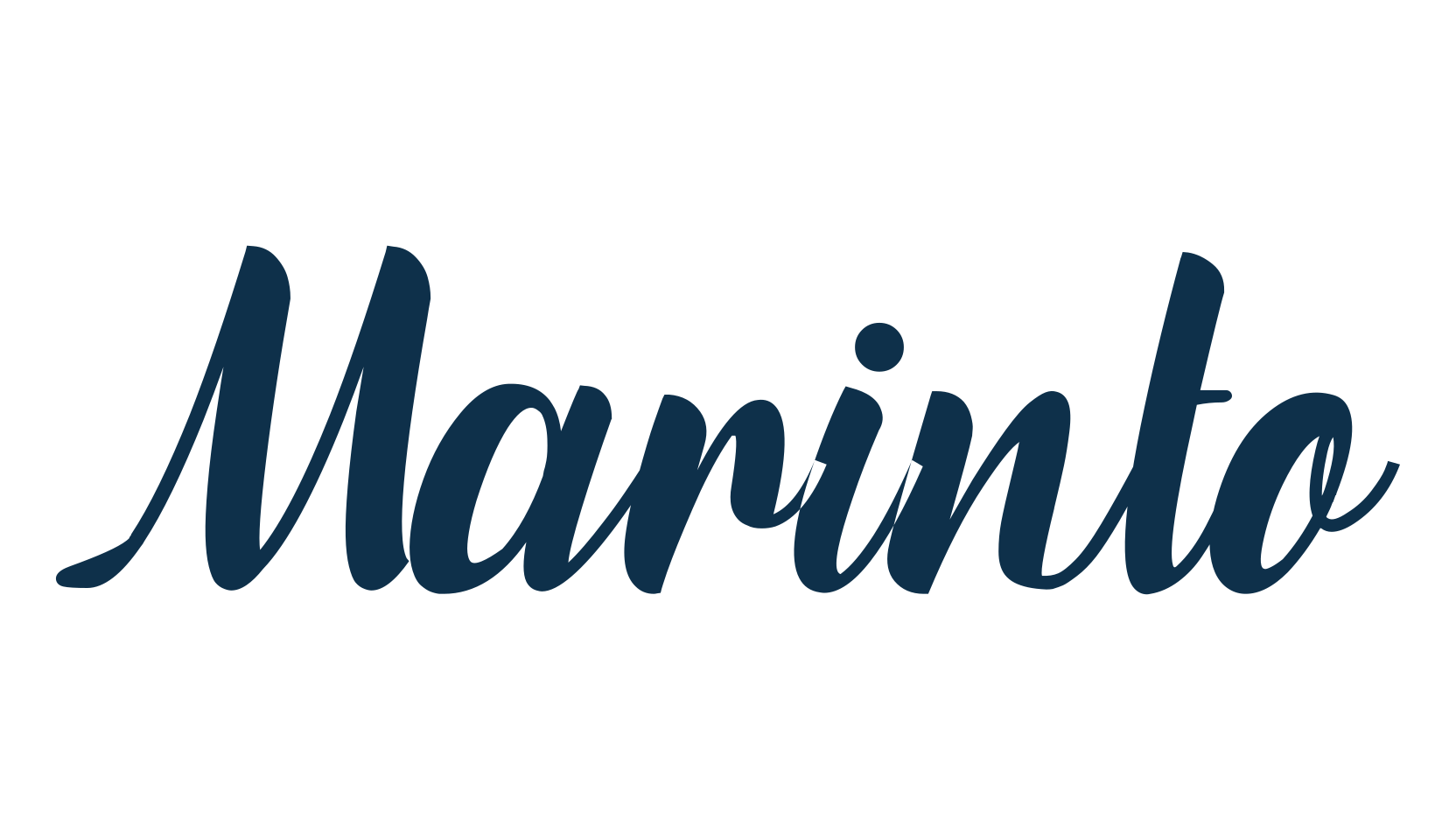 Marinto, various font preview