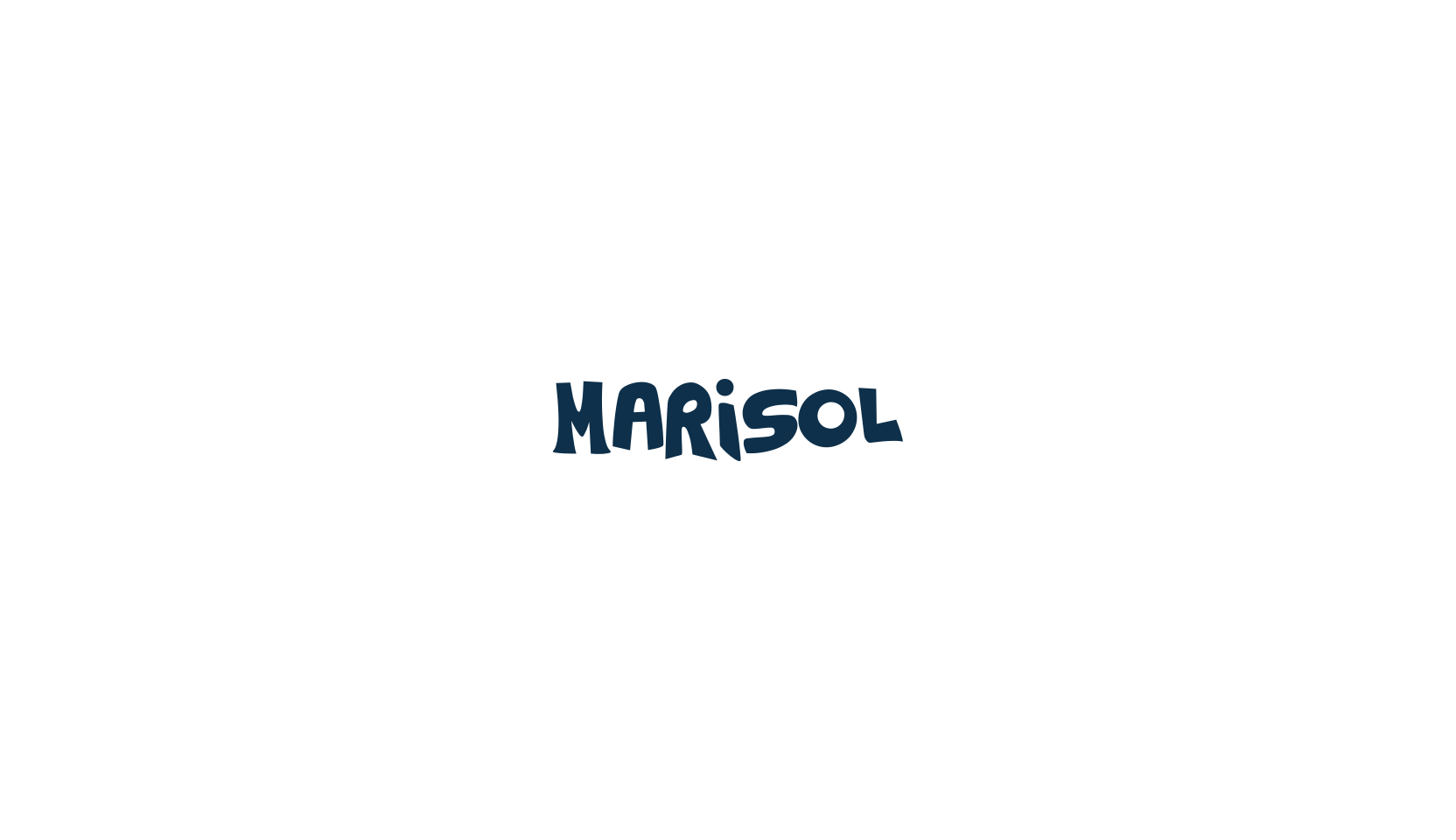 Marisol, fancy cartoon decorative font preview
